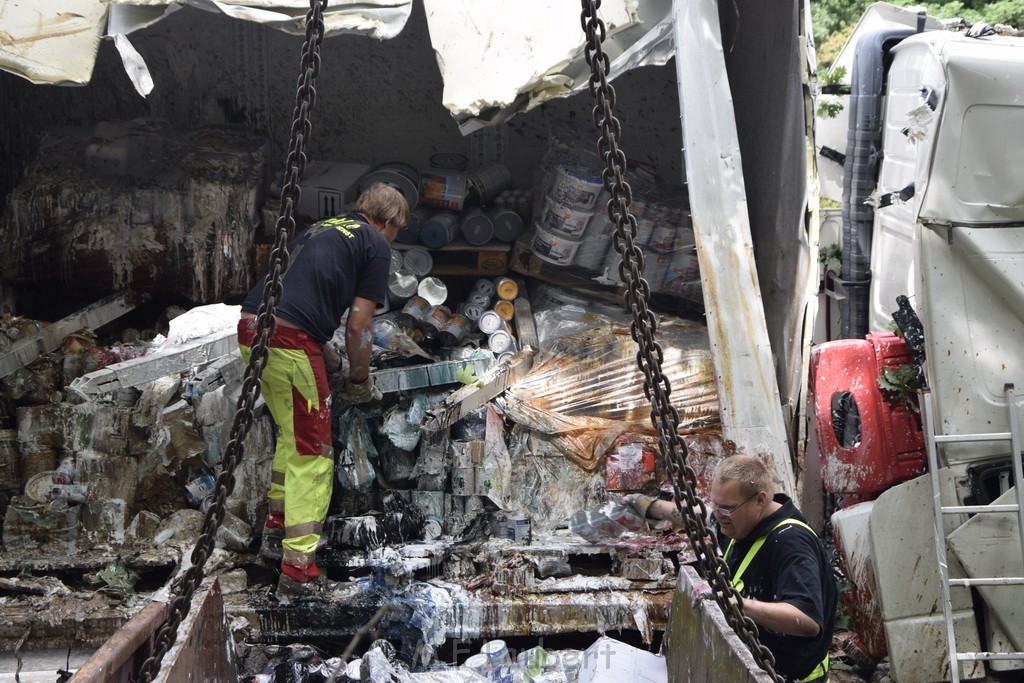 Schwerer VU A 3 Rich Oberhausen Hoehe AK Leverkusen P724.JPG - Miklos Laubert